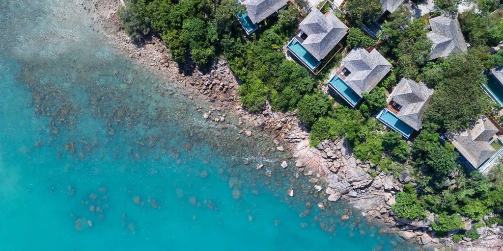 Cape Fahn Hotel offers one and two-bedroom pool villas