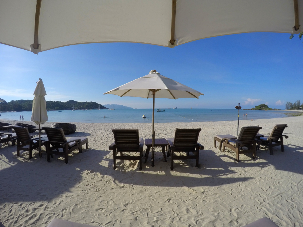 Choeng Mon Beach offers kilometres of pristine sands